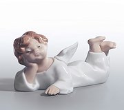 Lladro - Angel Lyingdown