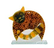 Nobile Glass - Brown Cat