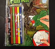 Top Model - Dino World Fun Kit with Felt Pens